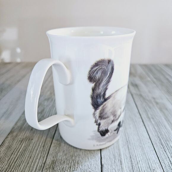 4" Lascelles Fine Bone China White Porcelain Tea Cup with Siamese Kitty - Picture 3 of 16